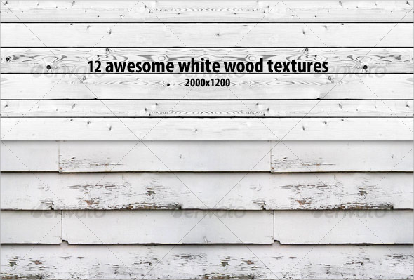 12 Awesome White Wood Texture Pack