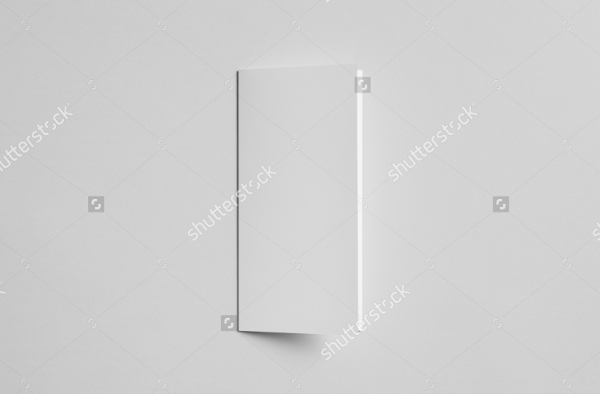 A4 Trifold Brochure Mock-Up