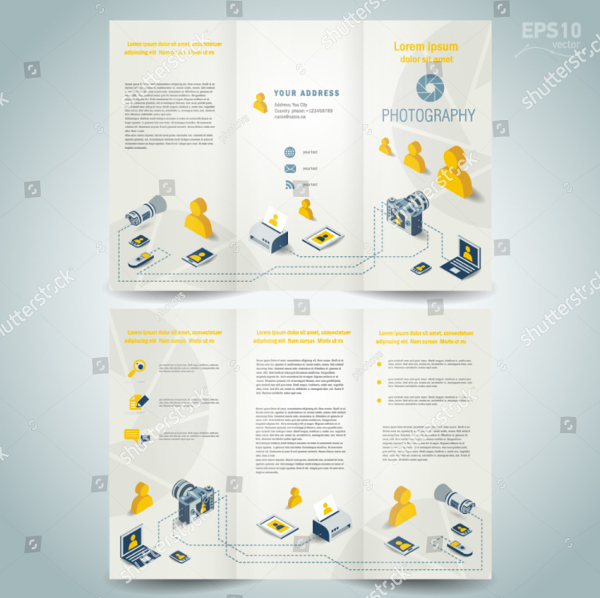 Clean Photography Design Brochure