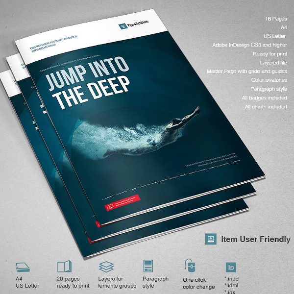 Perfect Corporate Design Brochure Template