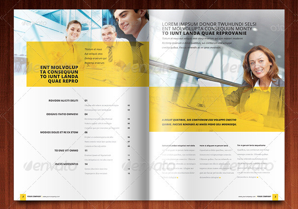 Stylish Corporate Brochure Template