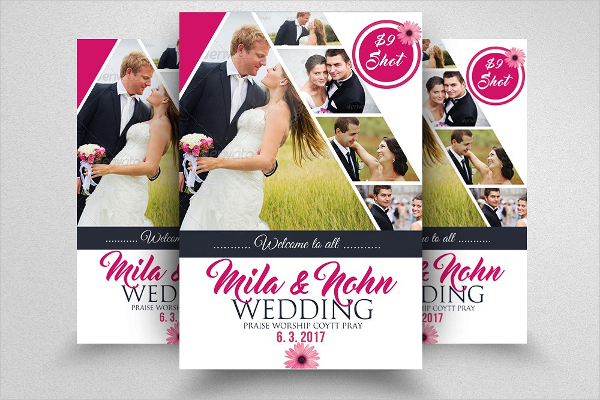 Elegant Wedding Flyer Templates