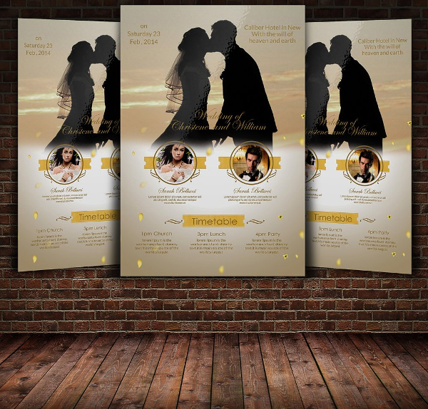 Awesome Wedding Flyer Template