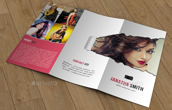 Tri-Fold Photo Studio Brochure Template