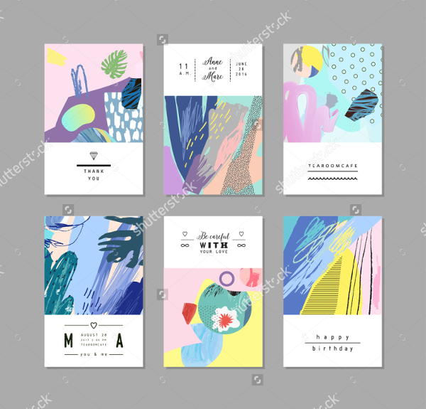 Set of Wedding Flyer Templates