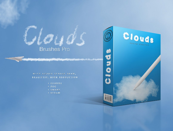 Smoke or Cloud Brushes Pro