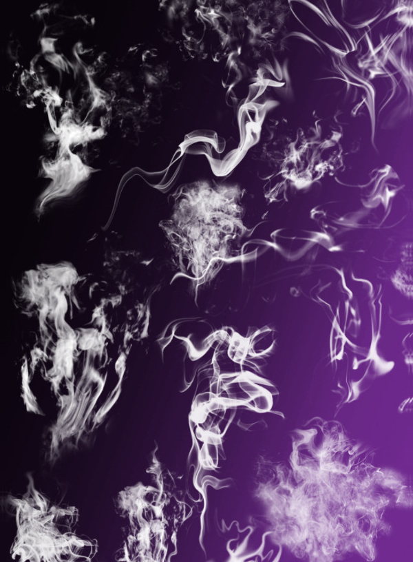 25 Hi Res Smoke Brushes