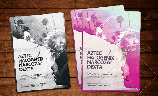 Vintage Summer Party Poster Templates