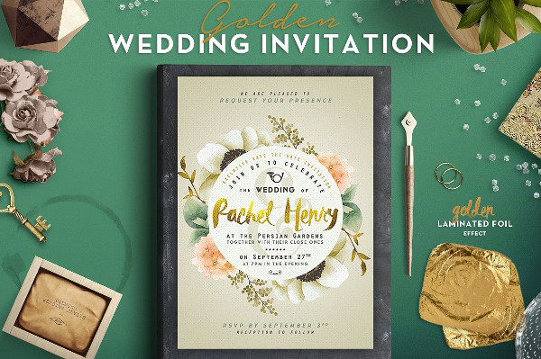 Best Wedding Card Invitations Template