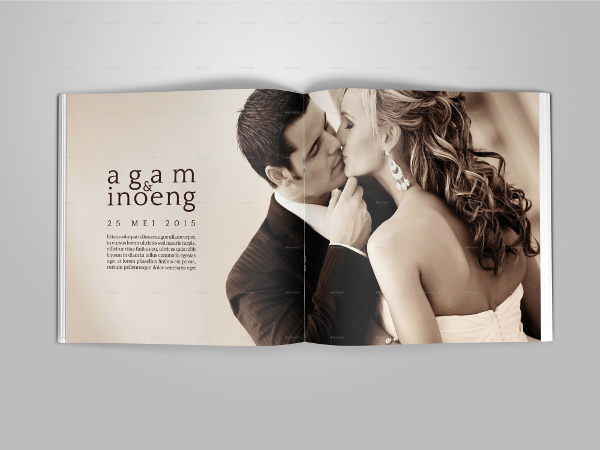 Elegant Wedding Album Design