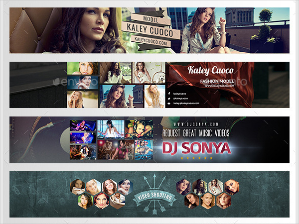 10 Multipurpose YouTube Channel Banners
