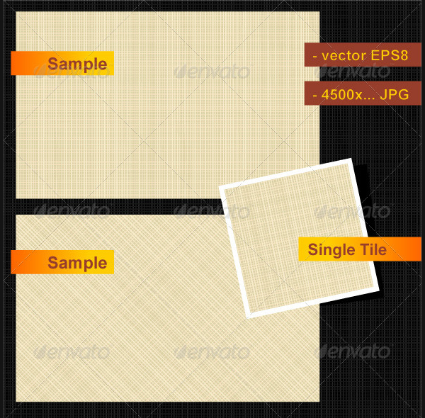 Seamless Canvas Sample Texture
