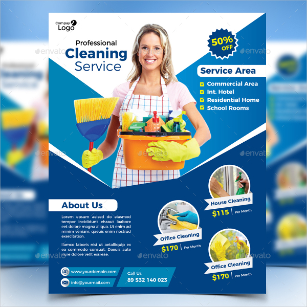 Best House Cleaning Flyers