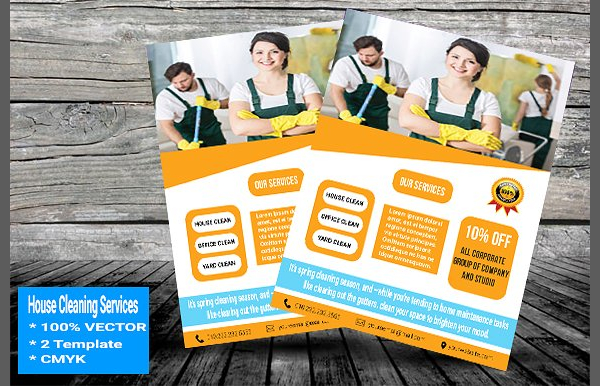 House Cleaning Amazing Flyer Template