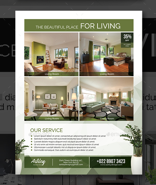 Best Interior Flyer Template