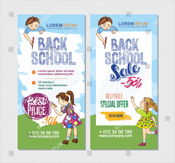 Back To School Kids Flyer Template