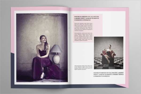 Fashion Photography Magazine or Lookbook Template