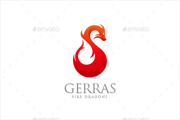 Best Dragon Design Logo Template