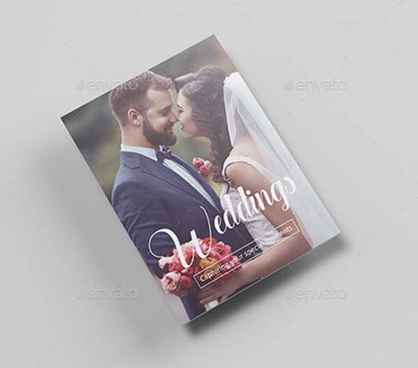 Wedding Photography Magazine Catalog Template