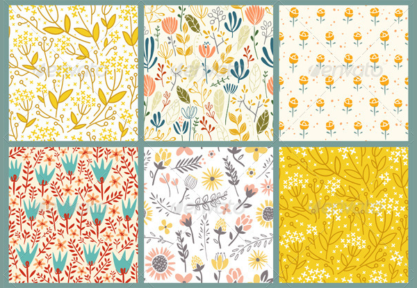 Flower Patterns – Timeless Floral Designs for Classic Appeal | High-Quality | Free & Premium PSD | PNG | Vector | EPS | JPG Downloads