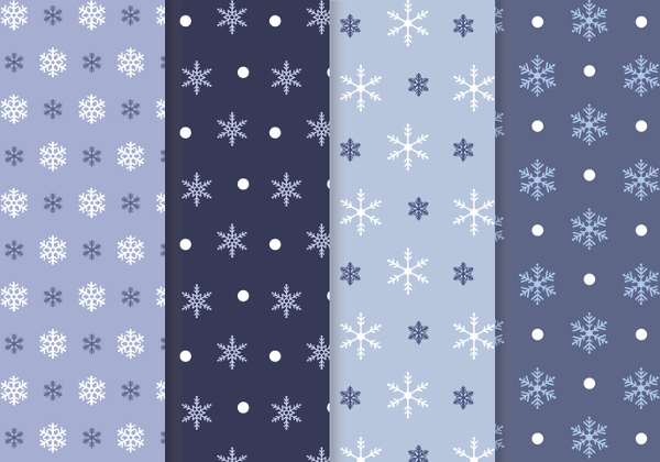 Free Snowflake PSD Patterns