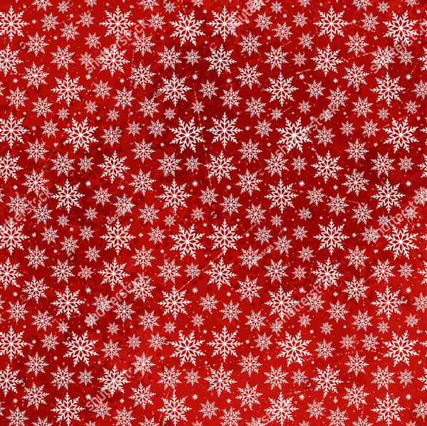 Vector Christmas Snowflake Pattern