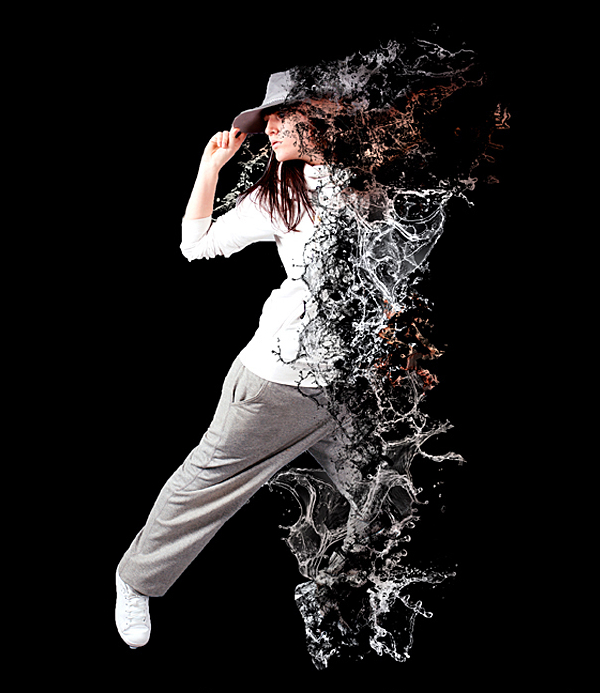 Water Scatter Photoshop Design Actions