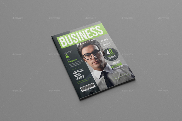 Business Magazine Stylish Template