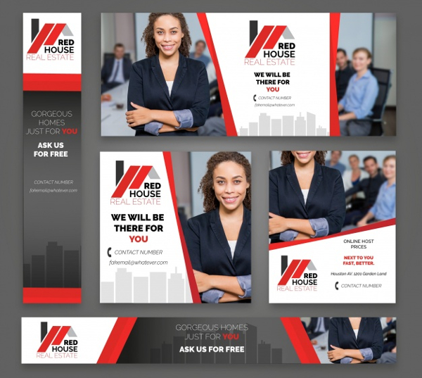 Free Collection Of Real Estate Banner Templates