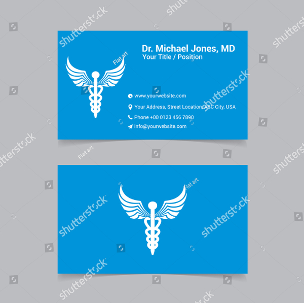 Healthcare Vector Business Card Template