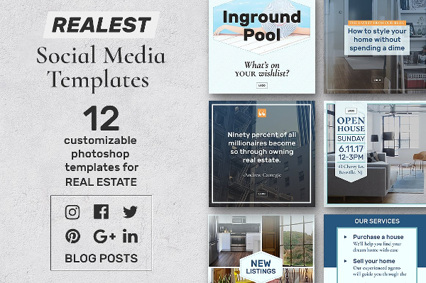 Social Media Banners For Real Estate