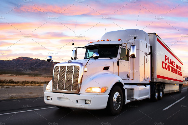 Best Truck Trailer Mockup
