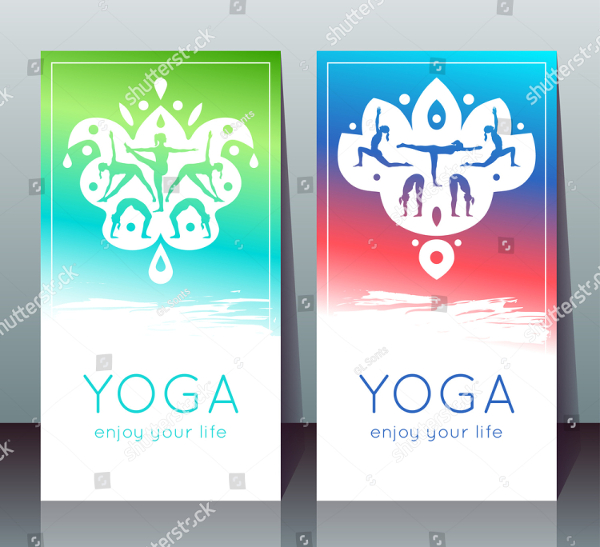 Vector Yoga Studio Flyer Template