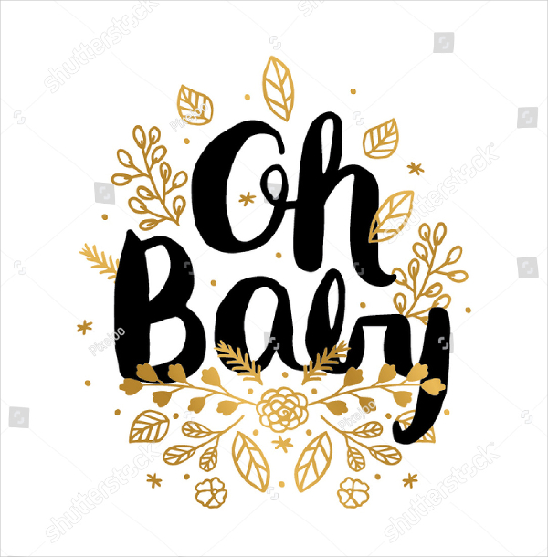 Baby Shower Design Invitation Template