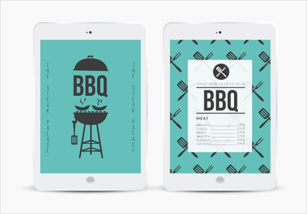 Free BBQ Menu Design Templates