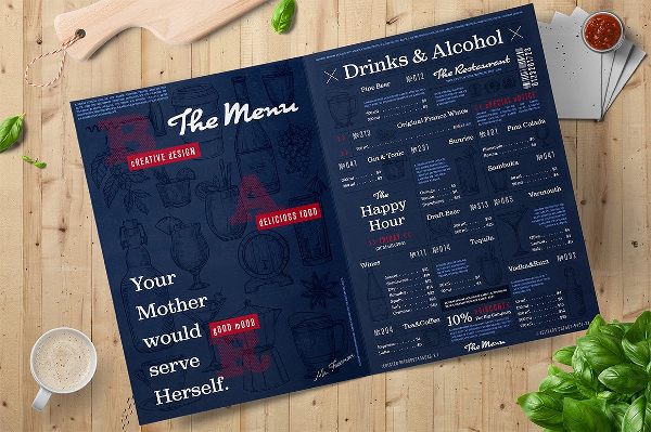 BBQ Vintage Menu Template
