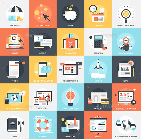 Business and Finance Icons