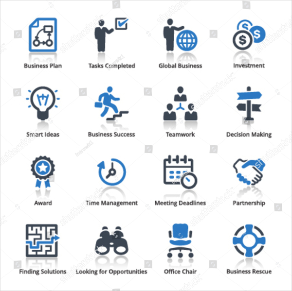 Business Partnership Icons