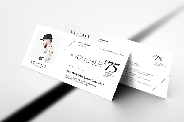 Fashion Gift Voucher Templates