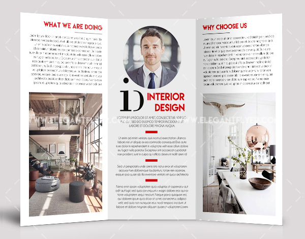 Free PSD Interior Design Brochure Templates