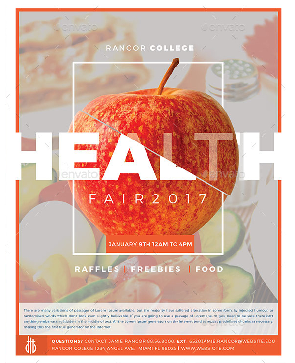 Health Fair Flyer Template