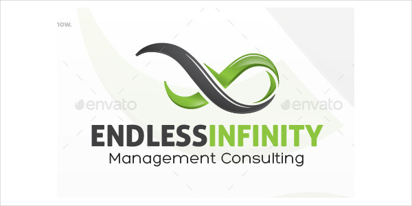 Institute Endless Infinity Logo Template