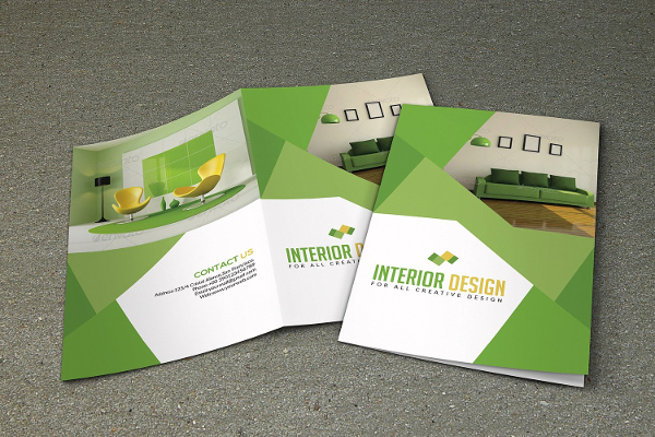 Interior Bifold Brochure Templates