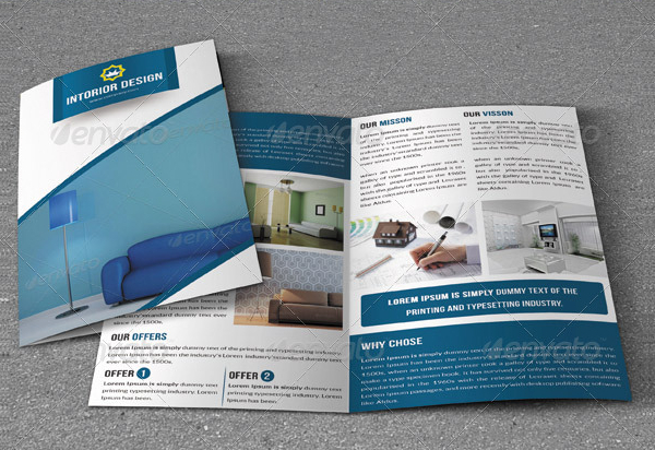Interior Company PSD Brochure Templates
