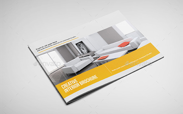 Interior Landscape Brochure Template