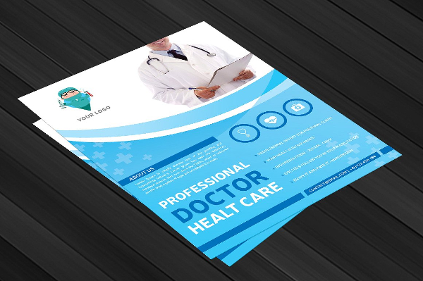 Professional Doctor Health Flyer Templates