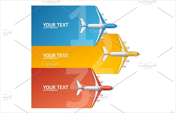 Travel Concept Option Banner Template