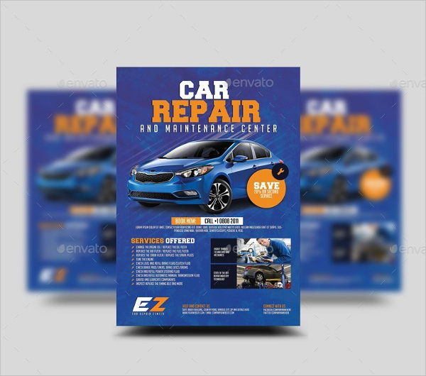 Best Car Repair Flyer Template