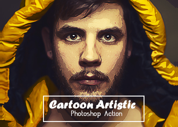 Cartoon Artistic Photoshop Action