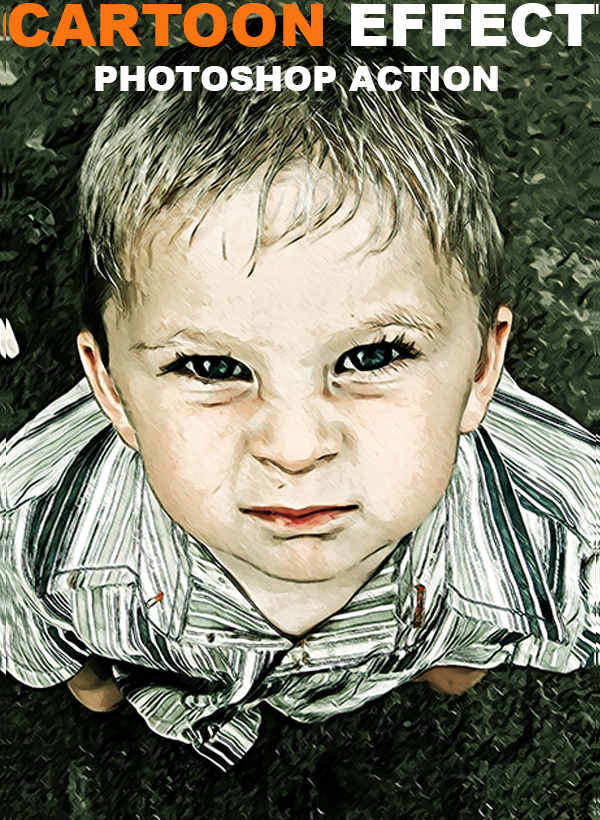 Cartoon Effect Photoshop Action